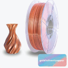 PLA+ silk Gold silver copper