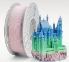 PLA matte rainbow macaron