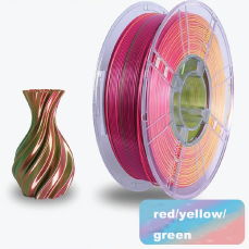 PLA+ silk red yellow green