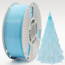 PLA Blue and white jelly gradient