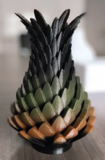 PETG GRADIENT Black olive burnt orange